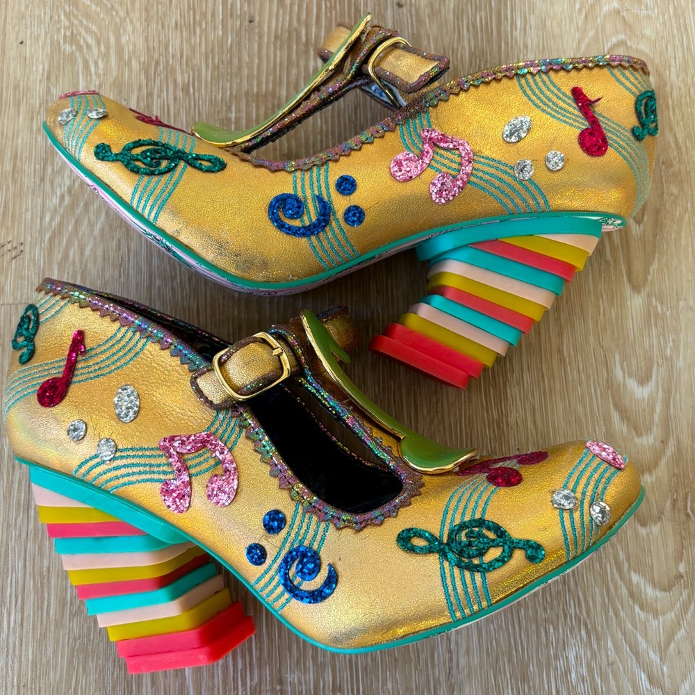 Rare Irregular Choice Offbeat Heels